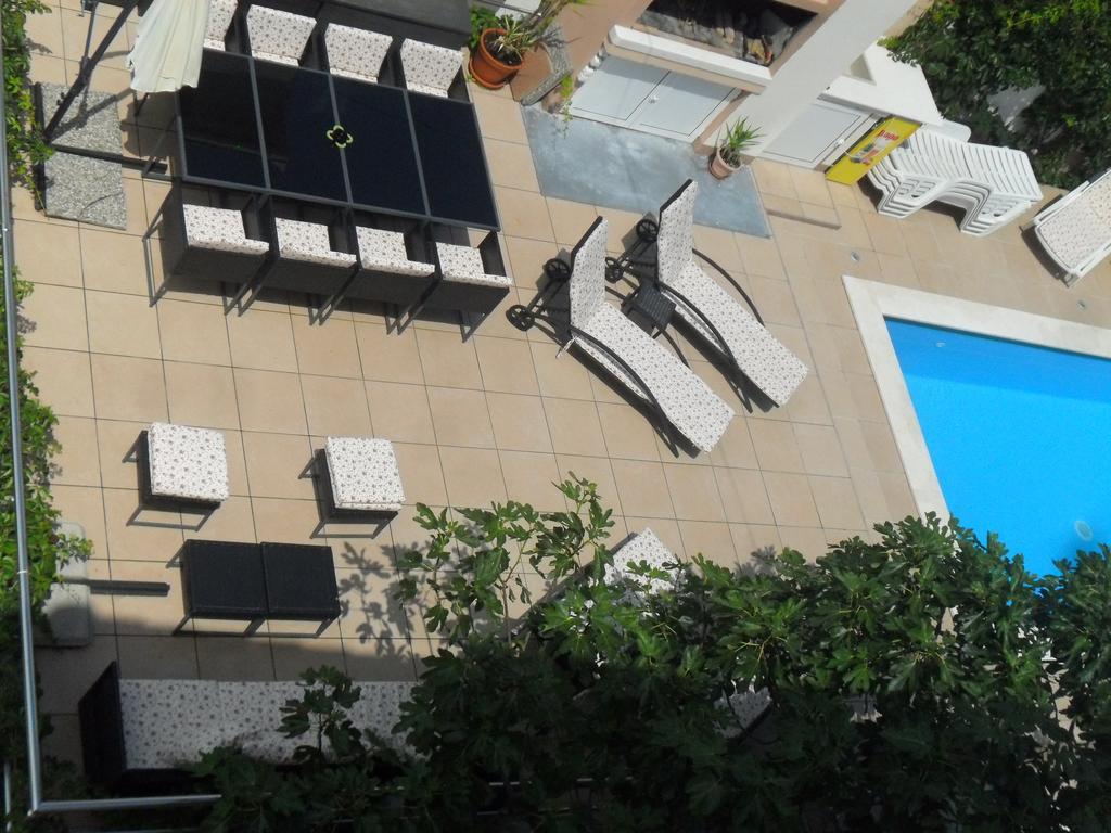 Apartments Villa Natali - Heating Pool Trogir Bagian luar foto